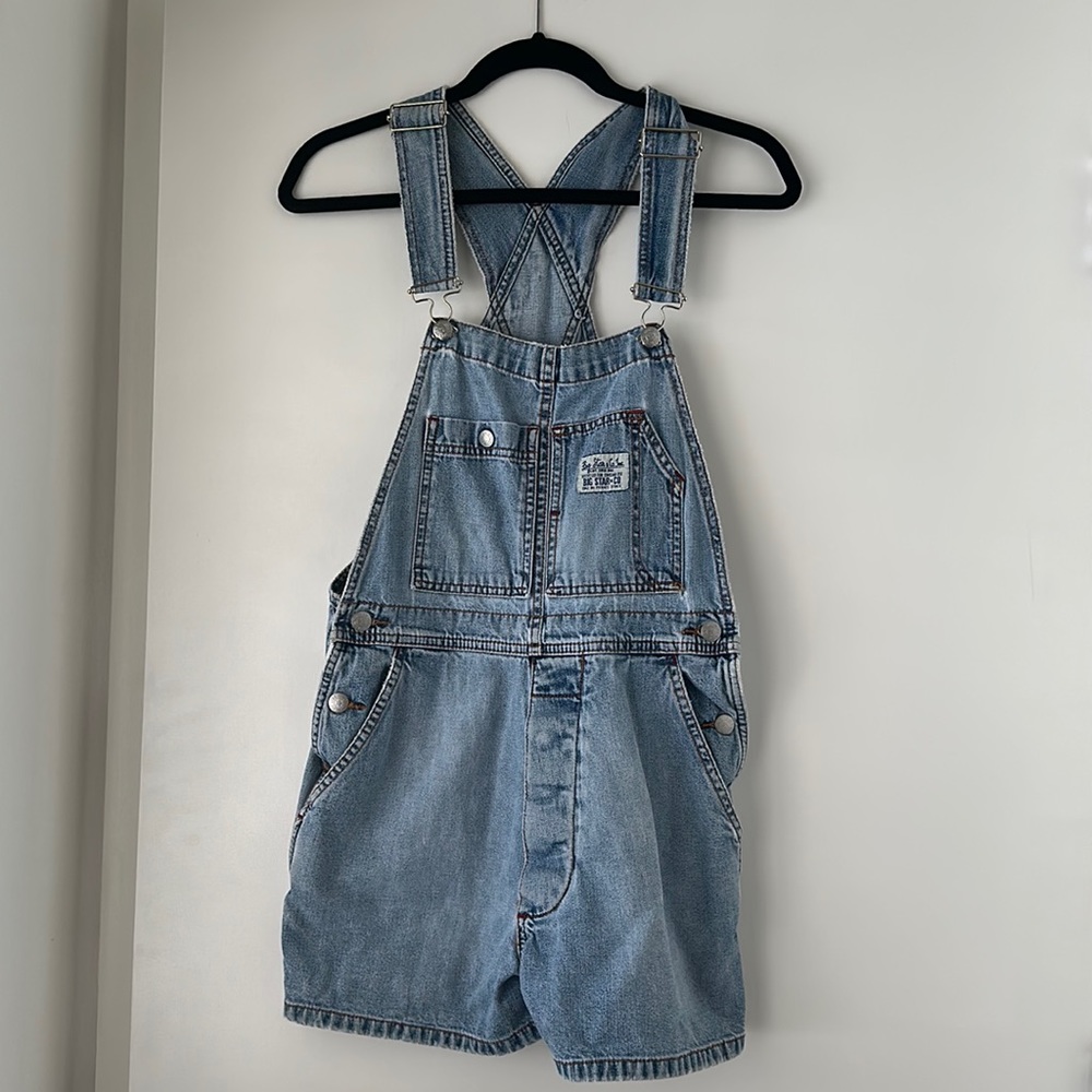Big Star Vintage Short Overalls SZ S